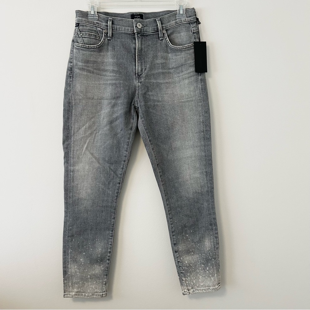 Citizens of Humanity Sculpt Rocket Crop High Rise Skinny Jeans